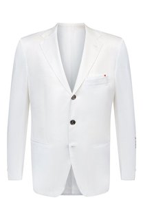 Хлопковый пиджак Kiton