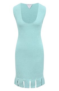 Хлопковое платье Bottega Veneta
