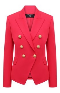 Шерстяной жакет Balmain