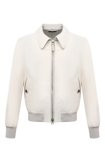 Бомбер из шелка и хлопка Tom Ford