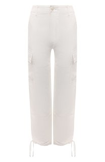 Брюки из шелка и льна Polo Ralph Lauren