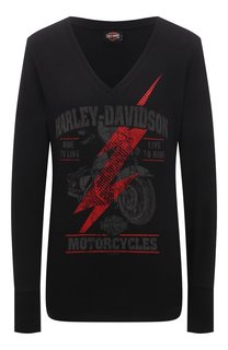 Хлопковый лонгслив Harley-Davidson