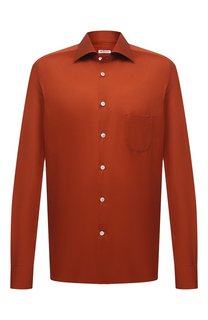 Хлопковая рубашка Kiton