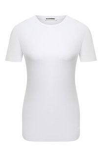Хлопковая футболка Jil Sander