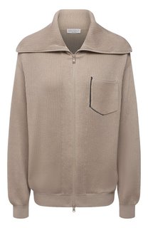 Хлопковый кардиган Brunello Cucinelli