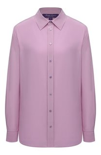Шелковая рубашка Ralph Lauren