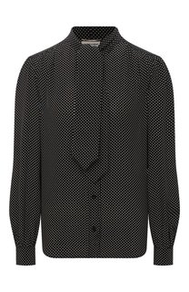 Шелковая блузка Saint Laurent