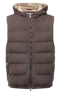Пуховый жилет Brunello Cucinelli