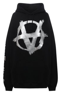 Хлопковое худи VETEMENTS