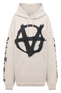 Хлопковое худи VETEMENTS