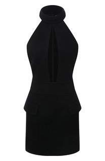 Шерстяное платье Saint Laurent