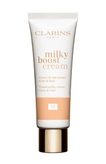 Тональный крем с эффектом сияния Milky Boost Cream, 03 (45ml) Clarins