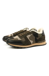 Комбинированные кроссовки Rockrunner Valentino