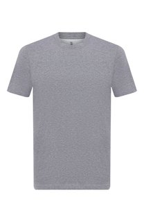 Хлопковая футболка Brunello Cucinelli