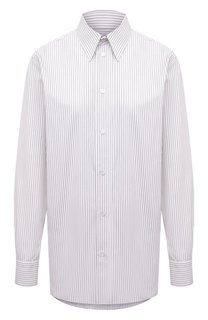 Хлопковая рубашка Bottega Veneta