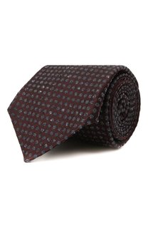 Галстук из шелка и шерсти Kiton