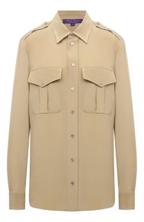 Шелковая рубашка Ralph Lauren