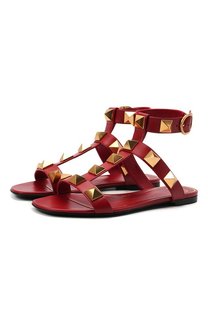 Кожаные сандалии Roman Stud Valentino