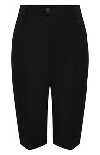 Шерстяные шорты Saint Laurent