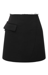 Юбка из вискозы и шерсти VETEMENTS