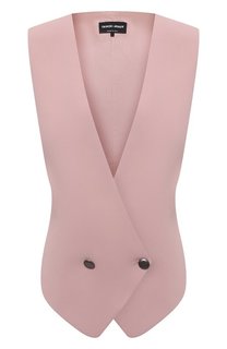 Жилет из вискозы Giorgio Armani