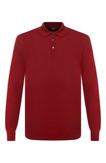 Поло из кашемира и шелка Ermenegildo Zegna
