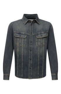 Джинсовая рубашка Saint Laurent