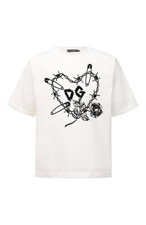 Хлопковая футболка Dolce & Gabbana
