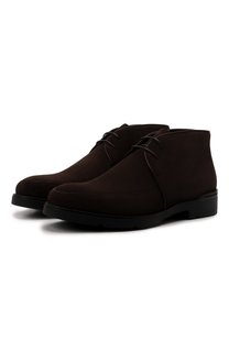 Замшевые ботинки Ermenegildo Zegna