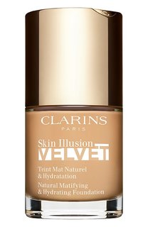 Увлажняющий тональный крем с матовым покрытием Skin Illusion Velvet, 110N honey (30ml) Clarins