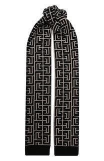 Шерстяной шарф Balmain x Rossignol Balmain