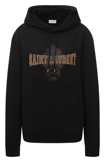 Хлопковое худи Saint Laurent