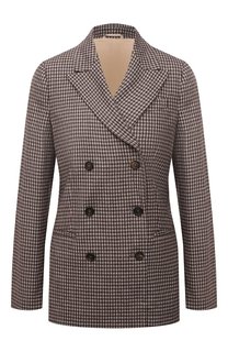 Жакет из шерсти и шелка Brunello Cucinelli
