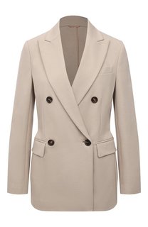 Хлопковый жакет Brunello Cucinelli