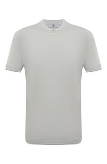 Хлопковая футболка Brunello Cucinelli