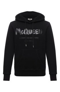 Хлопковое худи Alexander McQueen