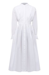 Хлопковое платье Alexander McQueen