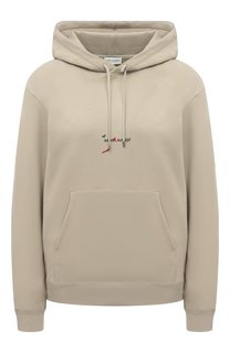 Хлопковое худи Saint Laurent