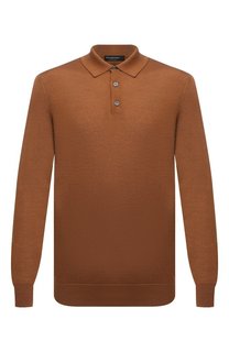 Поло из кашемира и шелка Ermenegildo Zegna