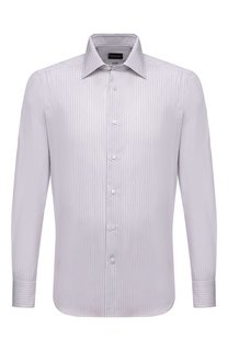 Хлопковая сорочка Ermenegildo Zegna