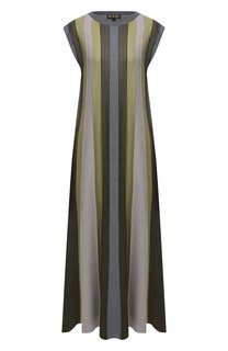 Платье из кашемира и шелка Loro Piana