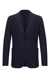 Хлопковый пиджак Ermenegildo Zegna