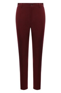 Брюки из шерсти Dolce & Gabbana