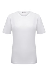 Хлопковая футболка Jil Sander