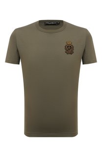 Хлопковая футболка Dolce & Gabbana