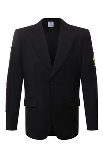 Шерстяной пиджак VETEMENTS