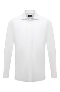 Хлопковая сорочка Ermenegildo Zegna