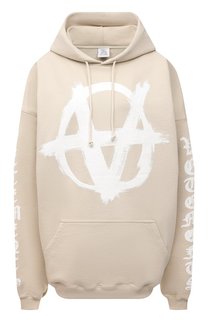 Хлопковое худи VETEMENTS
