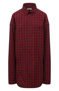 Хлопковая рубашка Balenciaga