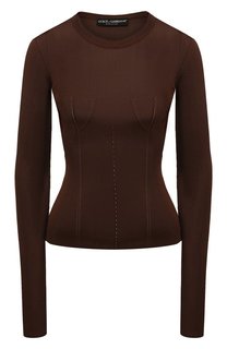 Пуловер из вискозы Dolce & Gabbana